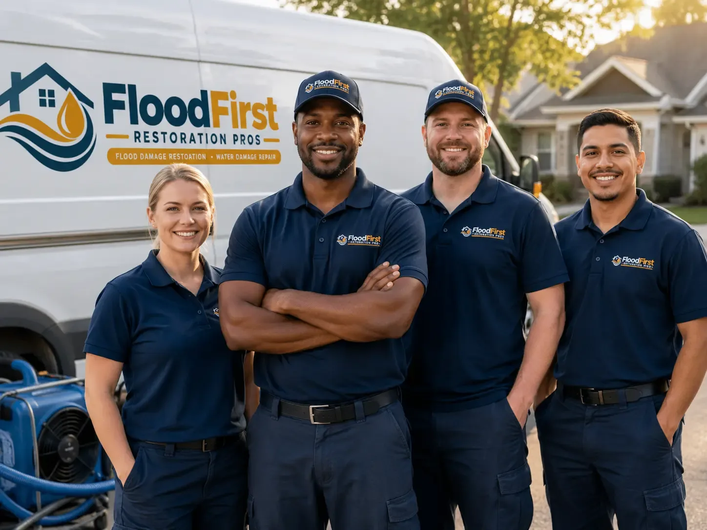 Flood Damage Restoration company in Hamshire, TX